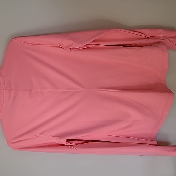 Victoria's Secret VSX yoga jacket large coral color - Picture 7 of 9